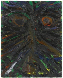 UNTITLED (BUTTERFLY FACE) by Mark Grotjahn